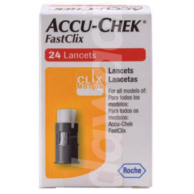ACCU-CHEK Fastclix Strip 24 Pcs. Strip Pack strip